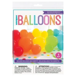 Unique UK Inc t/as Unique Party Ballongguirlande & Konfetti Regnbue - Oppyntning|Borddækning