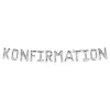 Sale Ballongkungen AB Ballongguirlande Konfirmation Sølv