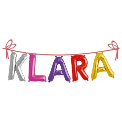 Hisab/Joker Company AB Ballonguirlande Folie Navn - Oppyntning|Balloner