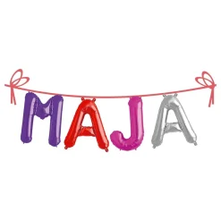 Hisab/Joker Company AB Ballonguirlande Folie Navn - Oppyntning|Balloner