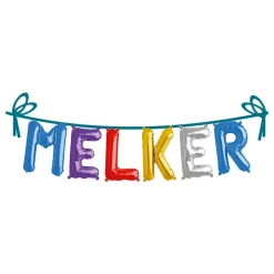 Hisab/Joker Company AB Ballonguirlande Folie Navn - Oppyntning|Balloner