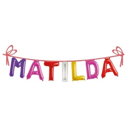 Hisab/Joker Company AB Ballonguirlande Folie Navn - Oppyntning|Balloner