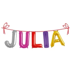 Hisab/Joker Company AB Ballonguirlande Folie Navn - Oppyntning|Balloner