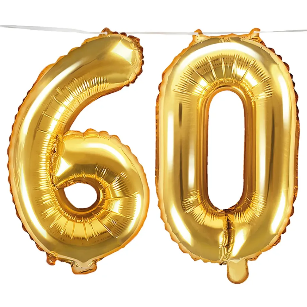 New PartyDeco sp. z o.o. Ballonguirlande 60 Guld/Champagne