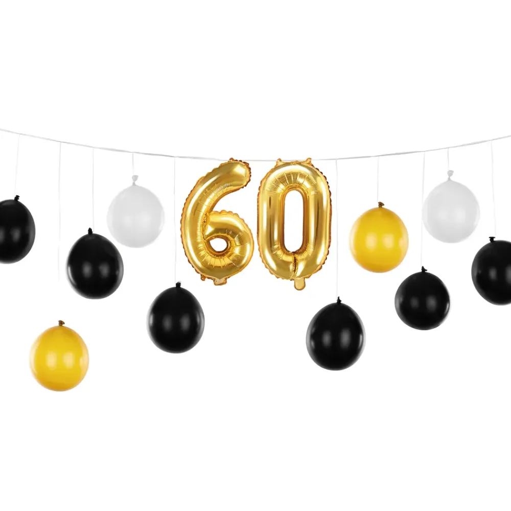 New PartyDeco sp. z o.o. Ballonguirlande 60 Guld/Champagne