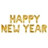 Online PartyDeco sp. z o.o. Ballonguirlande Happy New Year Guld