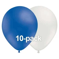 Ballongkungen AB Ballonkombi Blå-Hvid