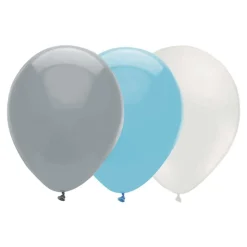 New Ballongkungen AB Ballonkombi Grå/Lyseblå/Hvid