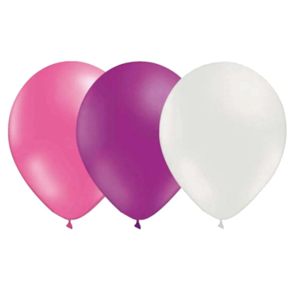 Discount Ballongkungen AB Ballonkombi Magenta/Pink/Hvid