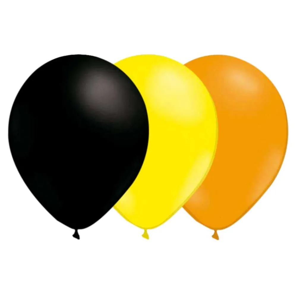 Ballongkungen AB Ballonkombination Sort/Lysegul/Orange