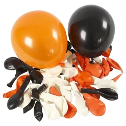 Ballongkungen AB Ballonkombo Sort/Hvid/Orange - Balloner