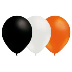 Ballongkungen AB Ballonkombo Sort/Hvid/Orange - Balloner