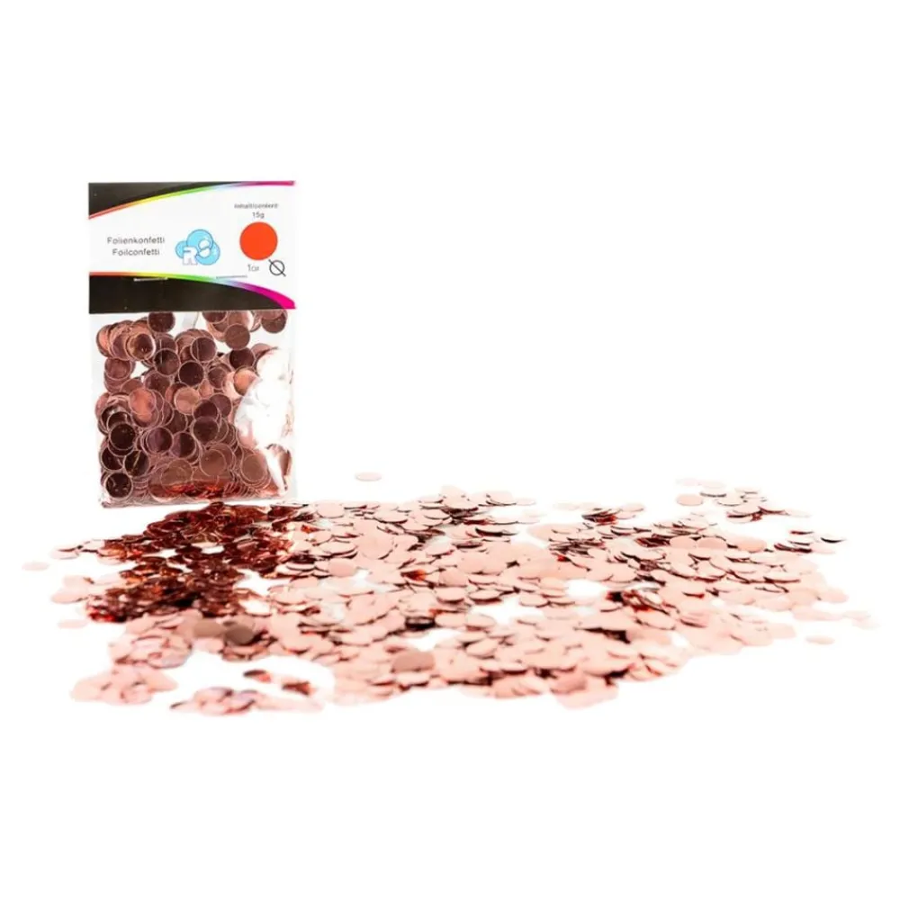 Ballongkungen AB Ballonkonfetti Roséguld - Oppyntning|Balloner