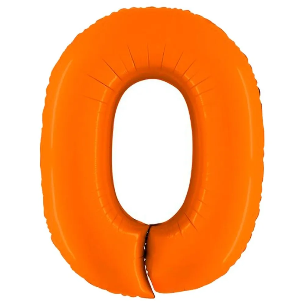 Ballongkungen AB Ballontal Mat Orange - Oppyntning|Balloner