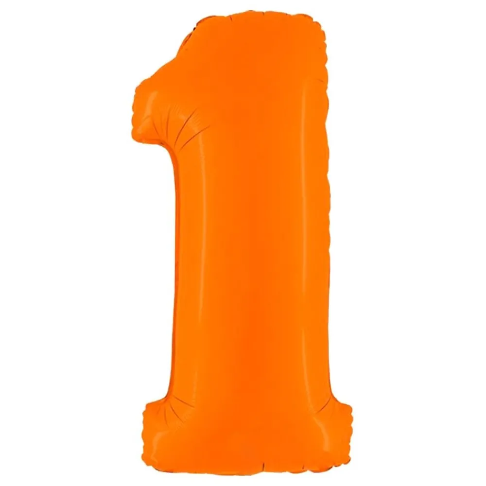 Ballongkungen AB Ballontal Mat Orange - Oppyntning|Balloner