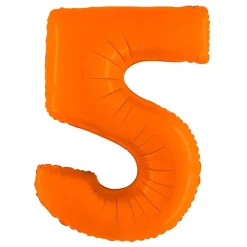 Ballongkungen AB Ballontal Mat Orange - Oppyntning|Balloner