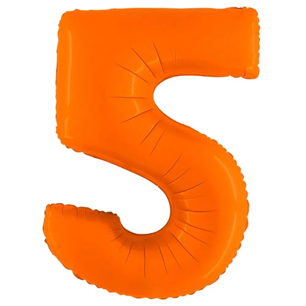 Ballongkungen AB Ballontal Mat Orange - Oppyntning|Balloner