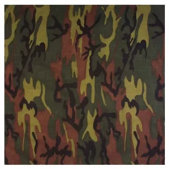 Widmann S.r.l. Bandana Camouflagefarvet - Tilbehør|Kostumetema
