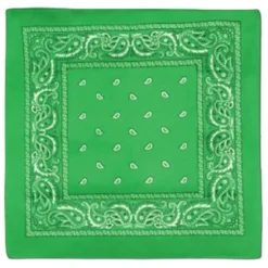 Three Sixty Degrees Ltd Bandana Grøn - Tøj|Kostumetema