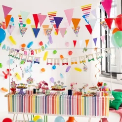 Folat B.V. Banner Happy Birthday i træ - Oppyntning