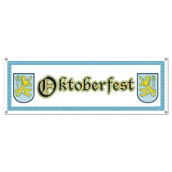 Three Sixty Degrees Ltd Banner Oktoberfesten Hvid - Oppyntning