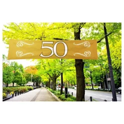 Sale Folat B.V. Banner 50-års Jubilæum