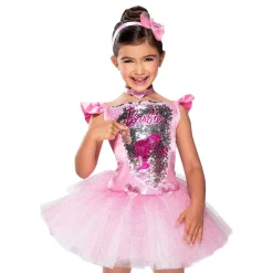Rubies Netherland B.V. Barbie Ballerina Pailletter Børnekostume - Tøj|Udklædningskostumer