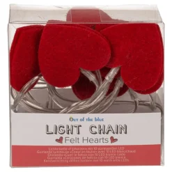 Clearance Out of the blue KG Batteridreven Lyskæde Hjerter