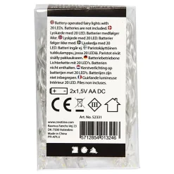 Creativ Company AB Batteridrevet LED-Lyskæde Transparent - Hobby & Fritid|Hjem & Husholdning