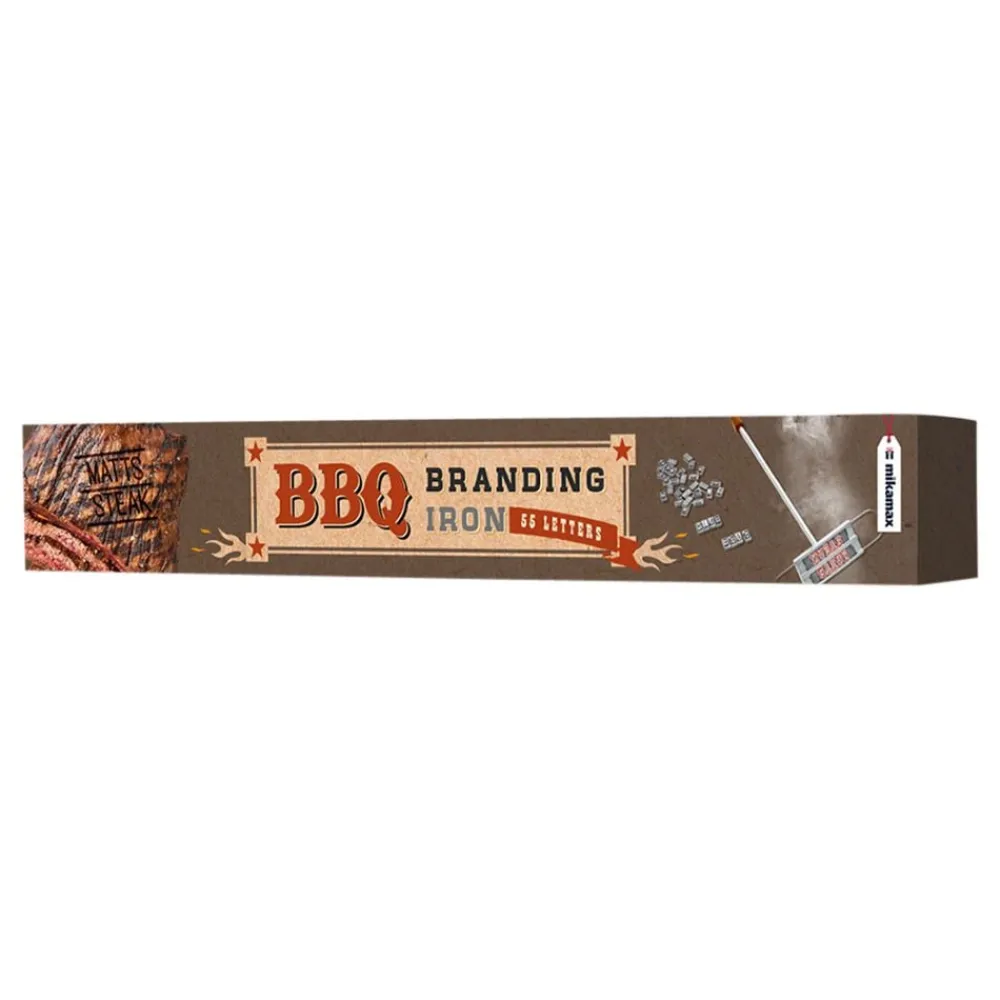 Mikamax B.V. BBQ-brændejern med Bogstaver - Hjem & Husholdning