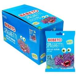 Online ERT Godis AB Bebeto Spaghetti Blue Raspberry Storpak
