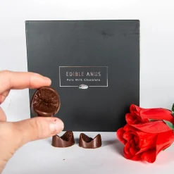 Hisab/Joker Company AB Belgisk Chokolade Anus - Spøg Og Skæmt-Artikler & Pranks|Slik