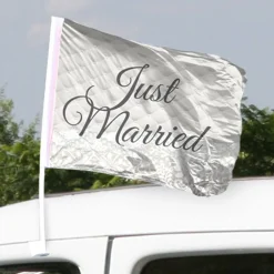 Best Folat B.V. Bilflag Just Married