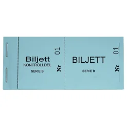 RingBingo Sweden AB Billetblok 1-100 - Eventartikler
