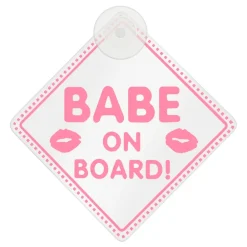 Online Dynäs Import AB Bilskilt Babe On Board