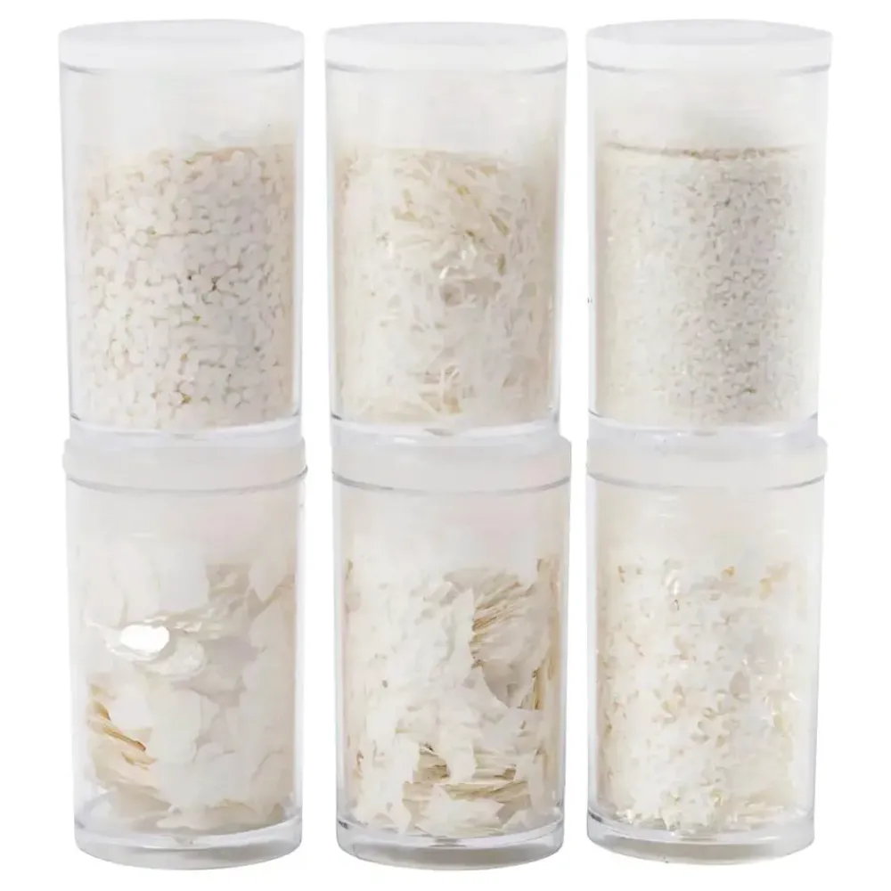 Creativ Company AB Bio-Glitter Blandede Hvidt Sæt - Hobby & Fritid