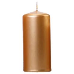 PartyDeco sp. z o.o. Bloklys Metallic Guld - Oppyntning