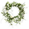AB Alrik Hedlund Blomsterkrans Hvide Blomster - Oppyntning