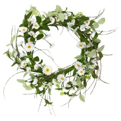 AB Alrik Hedlund Blomsterkrans Hvide Blomster - Oppyntning