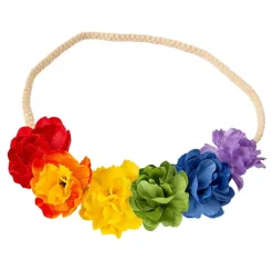 Hot Hisab/Joker Company AB Blomsterkrans Regnbuefarvet
