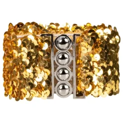 Boland Party Partners B.V. Bælte med Pailletter Guld - Tilbehør|Accessories