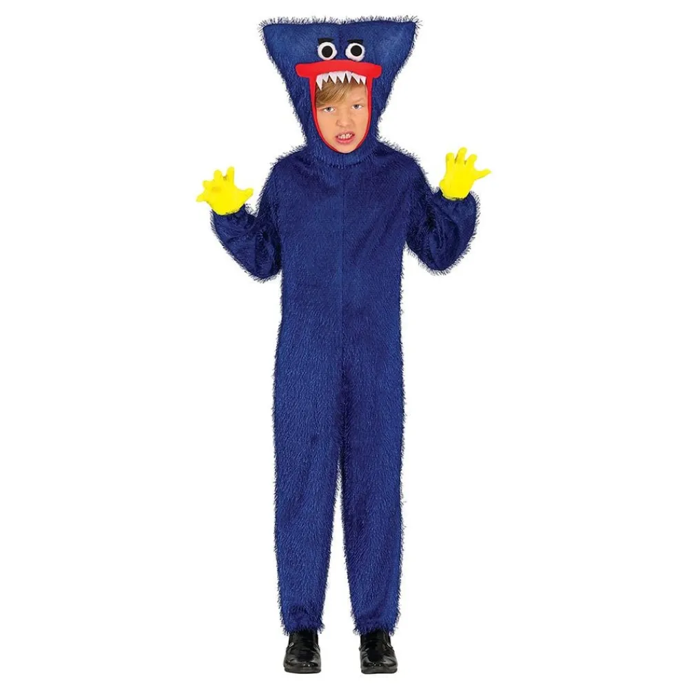Outlet Fiestas Guirca, S.L Blåt Monster Børnekostume