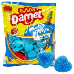 Hot ERT Godis AB Blue Razz Hjerter Økonomipakke