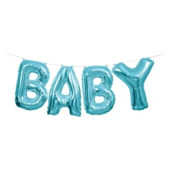 Unique UK Inc t/as Unique Party Bogstavballoner Baby Blå - Oppyntning|Balloner