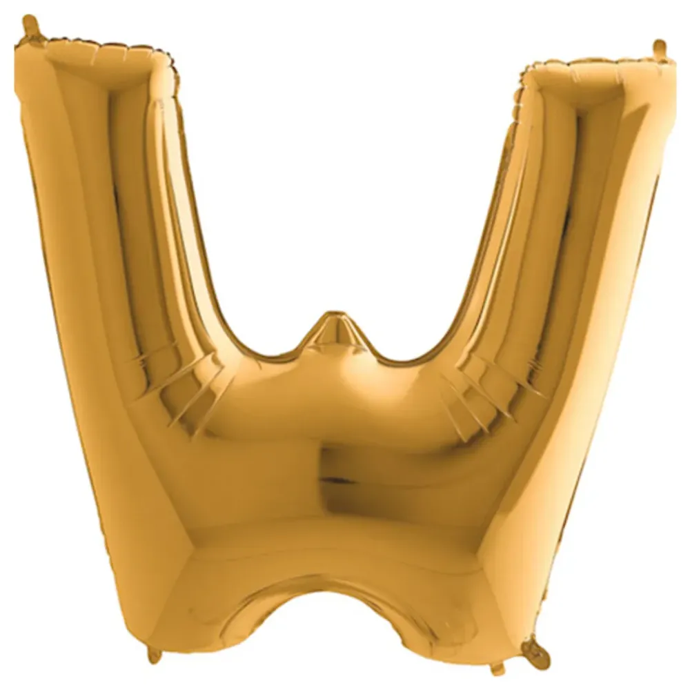 Outlet Ballongkungen AB Bogstavballon Guld Metallic
