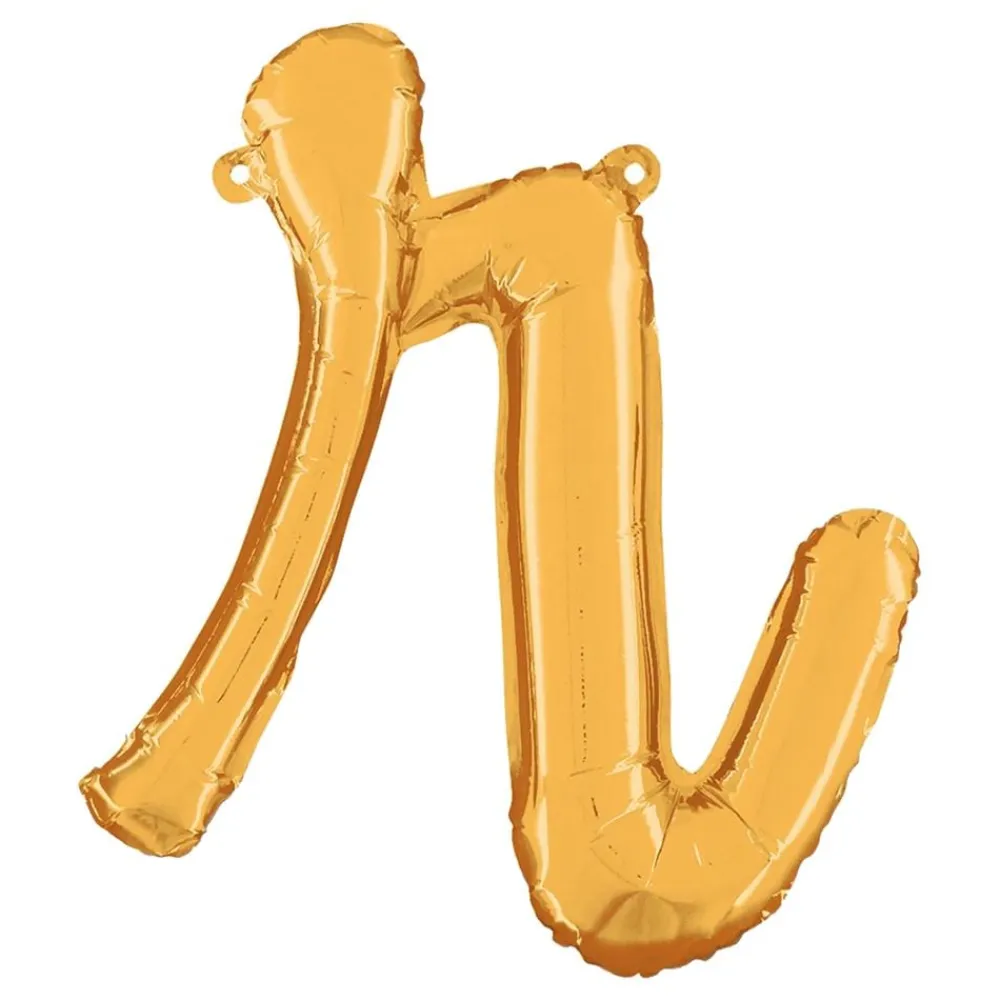 Discount Ballongkungen AB Bogstavballon Script Guld