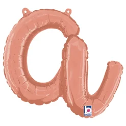 Ballongkungen AB Bogstavballon Script Roséguld - Oppyntning|Balloner