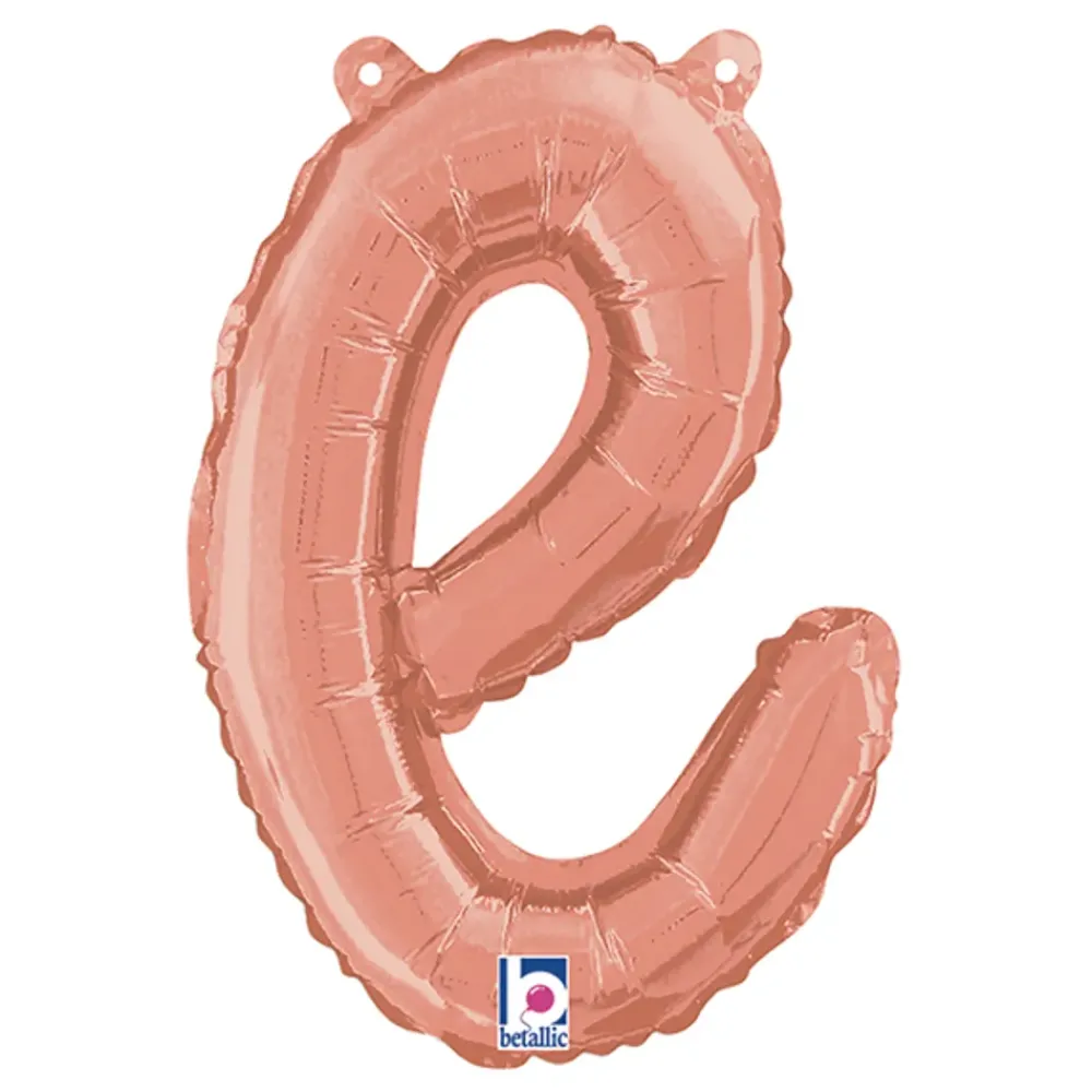 Ballongkungen AB Bogstavballon Script Roséguld - Oppyntning|Balloner