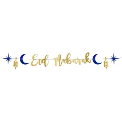 New Folat B.V. Bogstavbanderole Eid Mubarak