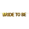 New Hisab/Joker Company AB Bogstavguirlande Bride To Be Guld Metallic